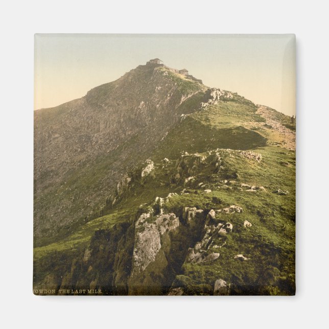 Aimant Snowdon - Le Dernier Mile, Gwynedd, Pays de Galles (Devant)