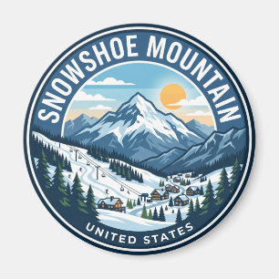 Aimant Snowshoe Mountain Virginie-Occidentale