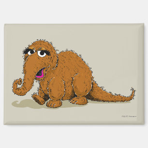 Aimant Snuffleupagus vintage