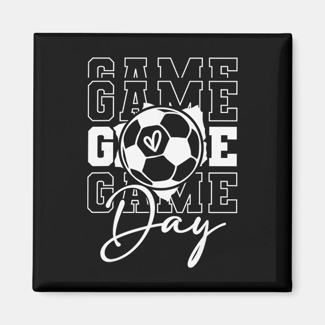 Aimant Soccer de jour de match  (Devant)