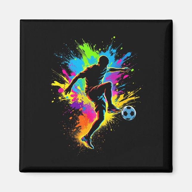 Aimant Soccer dynamique  (Devant)