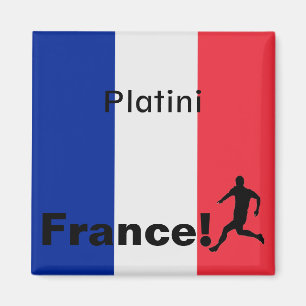 Aimant Soccer France, personnalisable