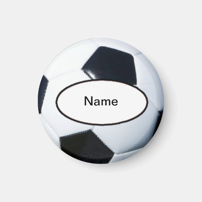 Aimant soccer gepersonaliseerde (Devant)