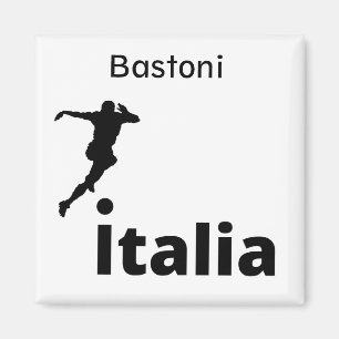 Aimant Soccer Italie, personnalisable