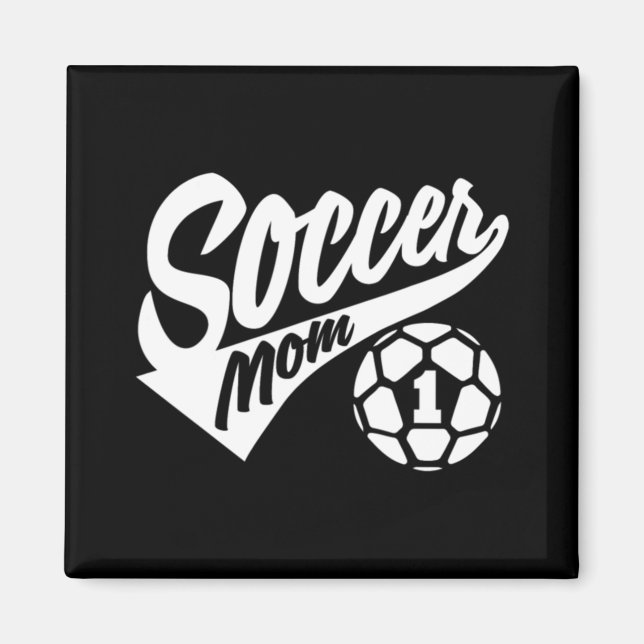 Aimant Soccer Maman T Fier Soccer Maman I Love Soccer Tee (Devant)