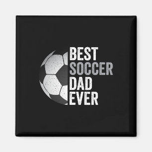 Aimant Soccer Papa jamais père39s Jour Soccer