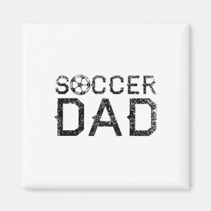 Aimant Soccer Papa Joueur Papa Papa Père 1