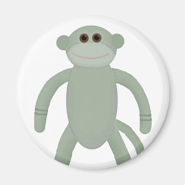 Aimant Sock Monkey (Devant)