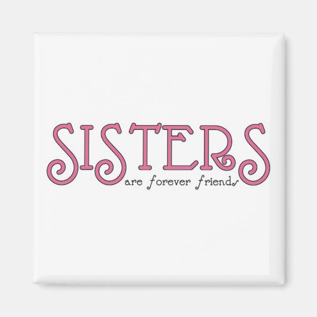 Aimant Soeurs 3rose (Devant)