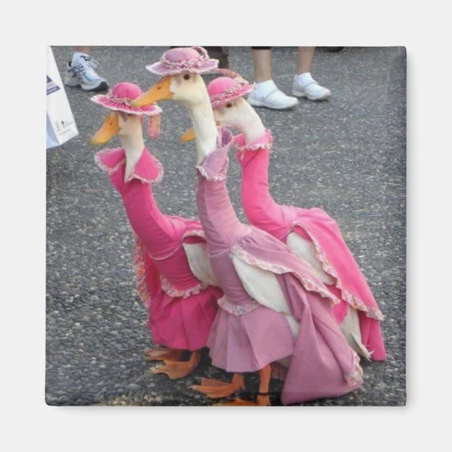 Aimant soeurs d'oie (Devant)