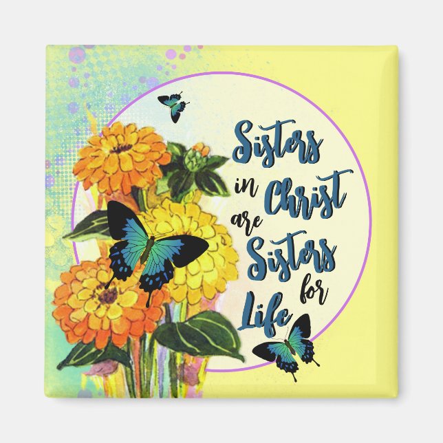 Aimant Soeurs En Christ (Devant)