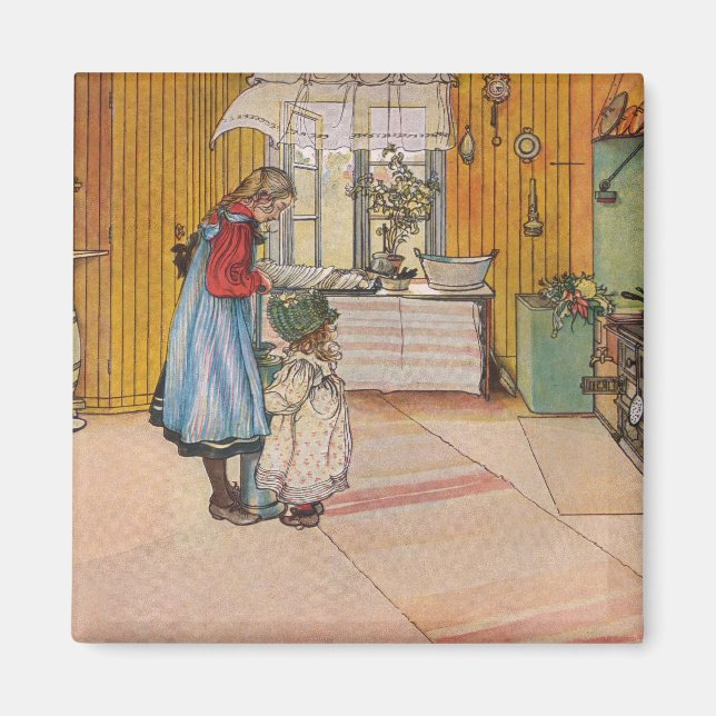 Aimant Soeurs - Koket av Carl Larsson (Devant)