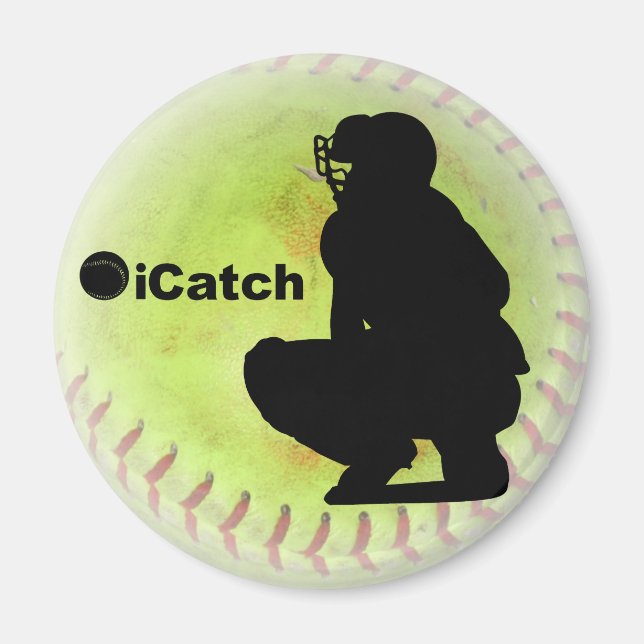 Aimant Softball iCatch Fastpitch (Devant)