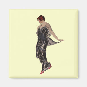 Aimant Soie Robe du soir 1914