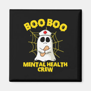 Aimant Soins infirmiers Costume d'Halloween Santé mentale
