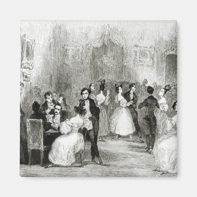 Aimant Soirée à la Maison de Charles Nodier 1831 (Devant)