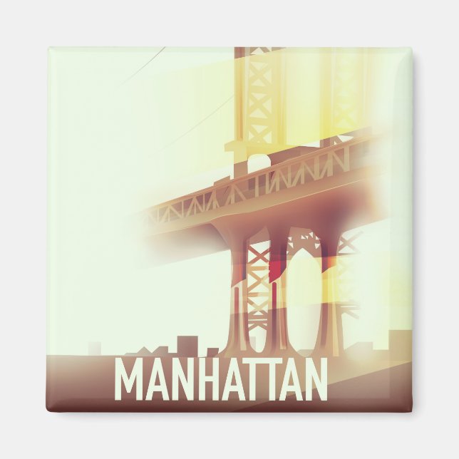 Aimant Soirée à Manhattan (Devant)