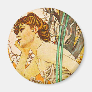 Aimant Soirée, Alphonse Mucha