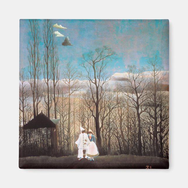 Aimant Soirée Carnaval, Rousseau (Devant)