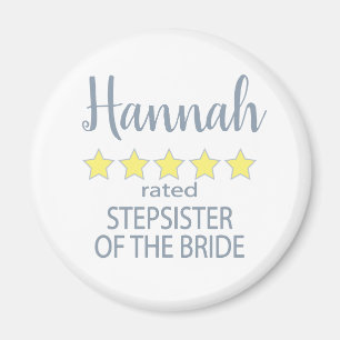 Aimant Soirée de Mariage et Mariage 5 Etoiles Stepsoeur d