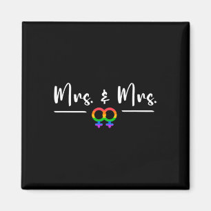 Aimant Soirée De Mariage Lgbt Pour Mme Et Mme Honey