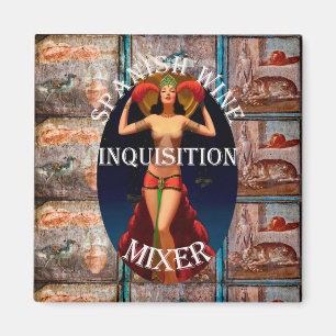 Aimant Soirée Filles Garçons Enterrement de Vie de Jeune 