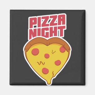Aimant Soirée Pizza