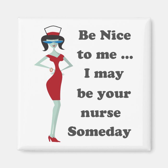 Aimant Sois gentil avec moi (Devant)