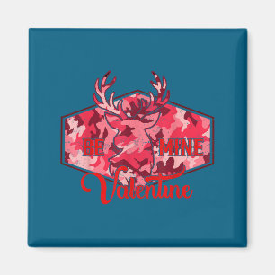 Aimant Sois Mienne Saint-Valentin Nk Camo Buck Cerf Chass