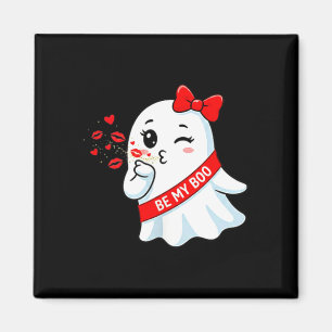 Aimant Sois Mon Fantôme Mignon Saint-Valentin Halloween C