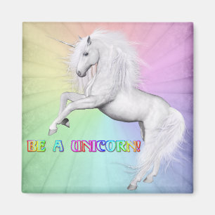 Aimant Sois une licorne