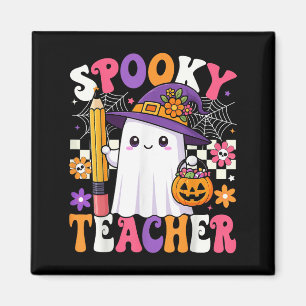 Aimant Soky Enseignant Ghost Crayon Enseigner Drôle Hallo