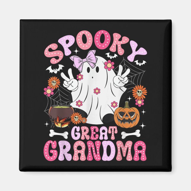 Aimant Soky Great Grandma Halloween Great Grandmother Gro (Devant)