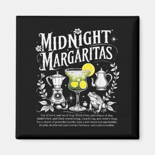 Aimant Soky Midnight Margaritas Drôle Halloween Boisson