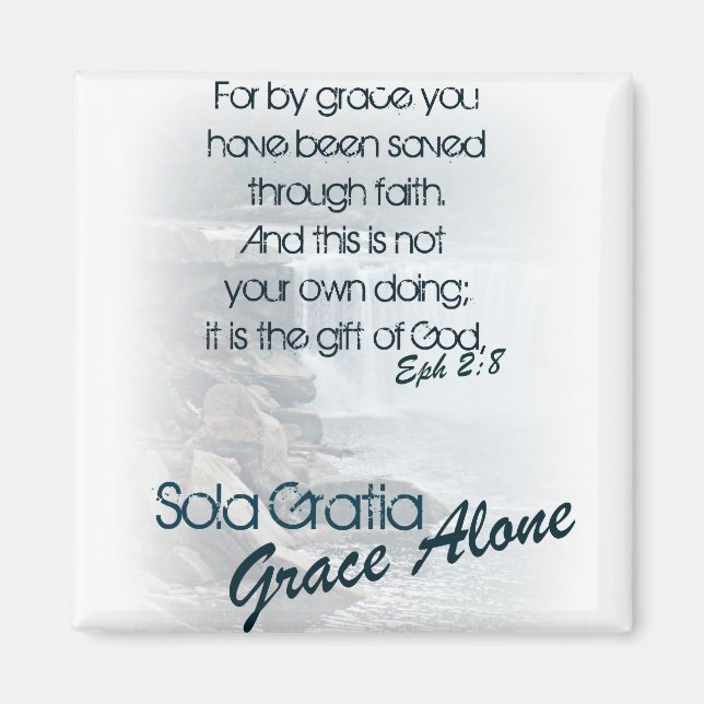 Aimant Sola Gratia/Grace seule (Devant)