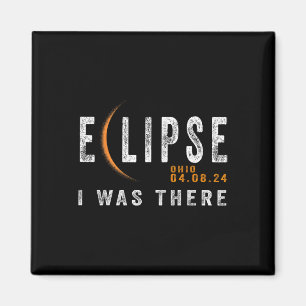 Aimant Solaire Eclipse Ohio J'Étais Là Totalité Eclipse