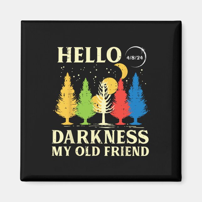 Aimant Solar Eclipse 2024 Tress Hello Darkness 04.08 Enfa (Devant)
