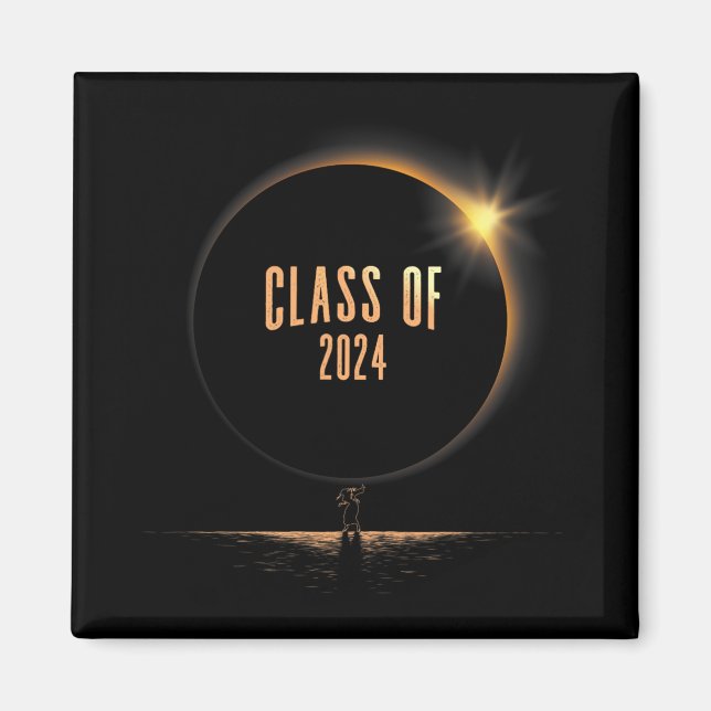 Aimant Solar Eclipse College Dabbing Diplôme Cl De 202 (Devant)