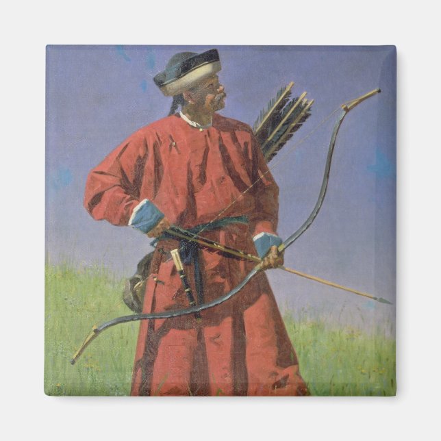 Aimant Soldat Bokharan, 1873 (Devant)