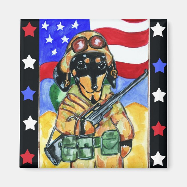 Aimant Soldat Doxie (Devant)