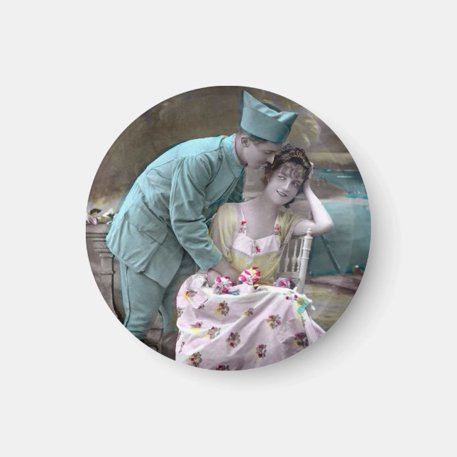 Aimant Soldat et amoureux (Devant)