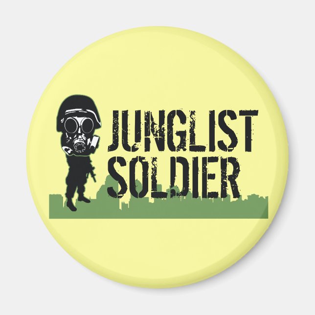Aimant Soldat Junglist (Devant)