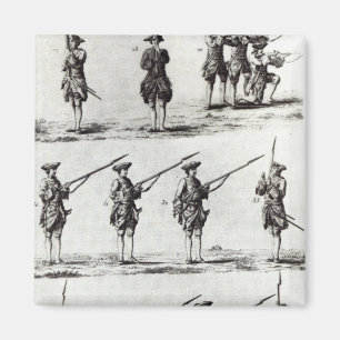 Aimant Soldats avec des baïonnettes