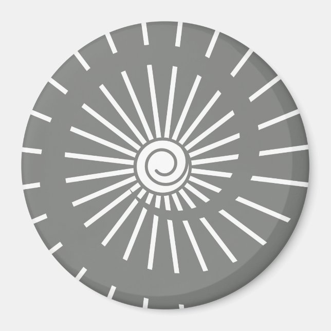 Aimant Soleil 6 (Devant)