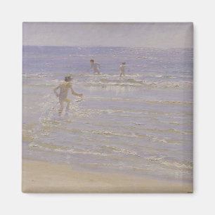 Aimant Soleil à Skagen : Garçons Baignade, 1892