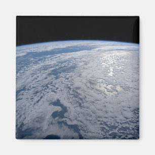 Aimant Soleil Brillant Sur L'Océan Pacifique Sud.