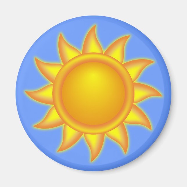 Aimant Soleil de Sonne (Devant)