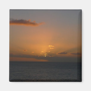 Aimant Soleil derrière les nuages II