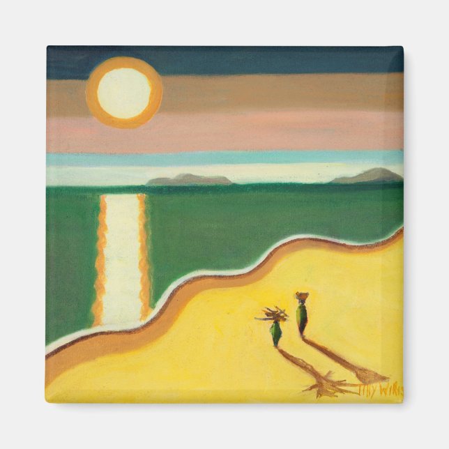 Aimant Soleil du soir 2010 (Devant)