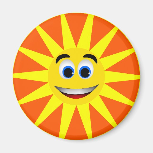 AIMANT SOLEIL DU VISAGE (Devant)